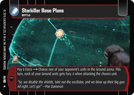 Starkiller Base Plans