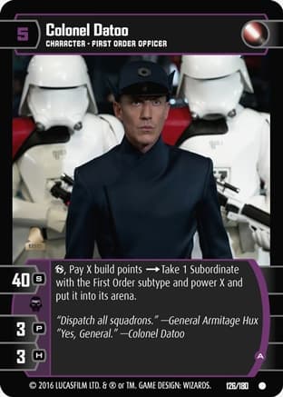 Colonel Datoo (A)