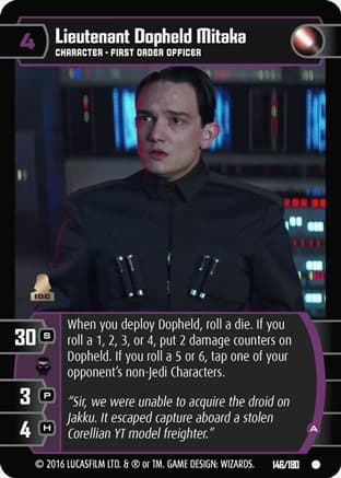Lieutenant Dopheld Mitaka (A)