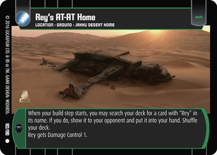 Rey's AT-AT Home