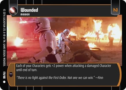 Wounded
