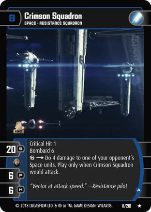 Crimson Squadron (A)