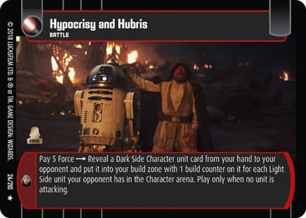 Hypocrisy and Hubris