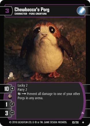 Chewbacca's Porg (A)