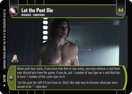 Let the Past Die