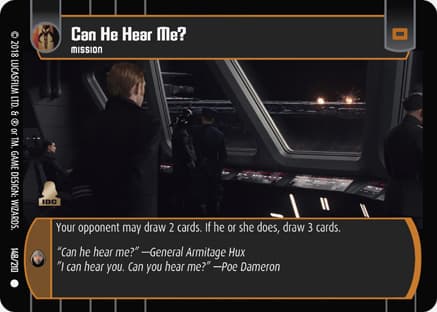 Can He Hear Me?
