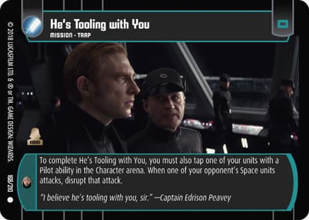 He's Tooling with You