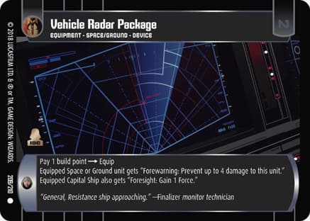 Vehicle Radar Package