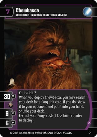 Chewbacca (X) (Promo)