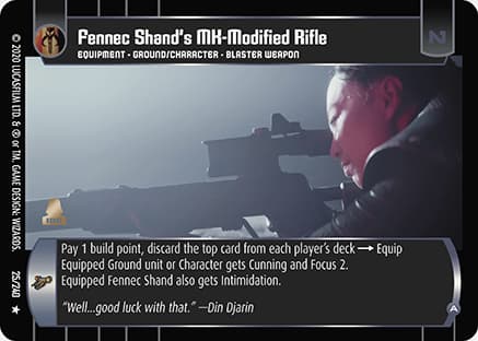 Fennec Shand's MK-Modified Rifle