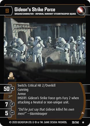 Gideon's Strike Force (A)