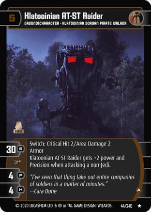 Klatooinian AT-ST Raider (A)
