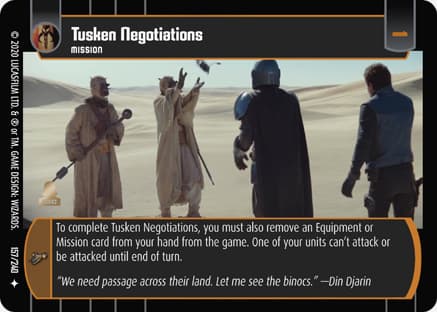 Tusken Negotiations