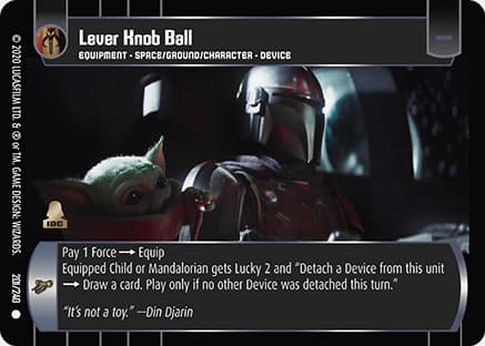 Lever Knob Ball