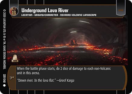 Underground Lava River