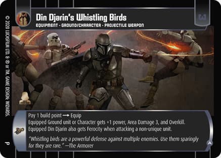 Din Djarin's Whistling Birds (A) (Promo)
