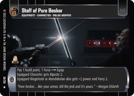 Staff of Pure Beskar (A)