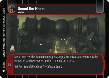 Sound the Alarm