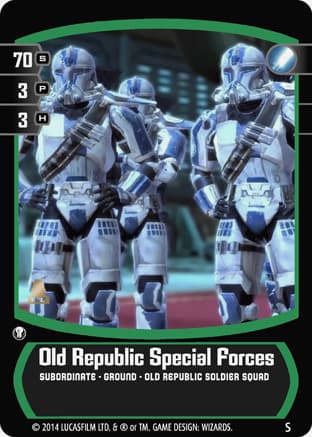 Old Republic Special Forces