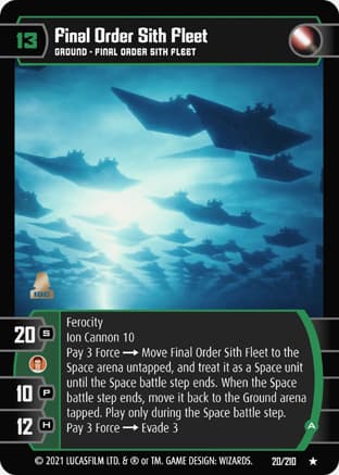 Final Order Sith Fleet (A)