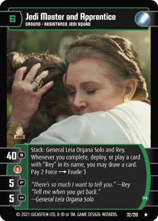 Jedi Master and Apprentice (H)