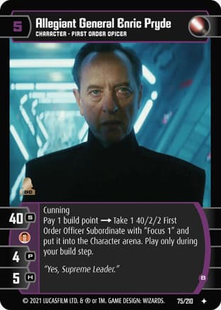 Allegiant General Enric Pryde (B)