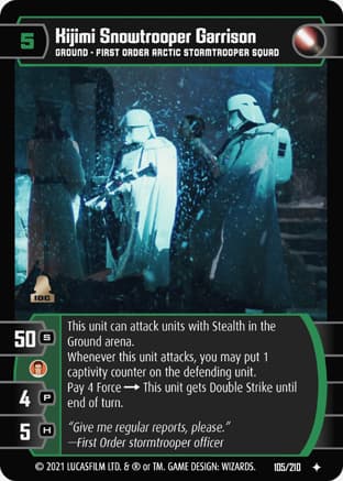 Kijimi Snowtrooper Garrison
