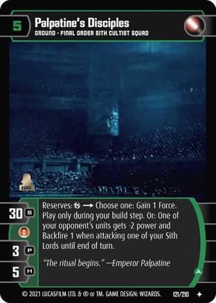 Palpatine's Disciples (A)