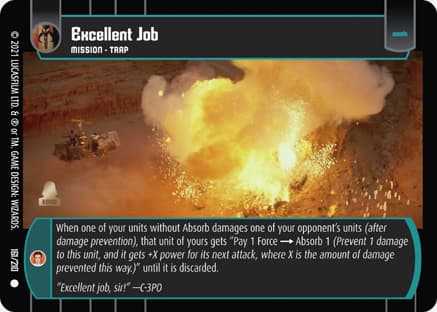 Excellent Job