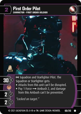 First Order Pilot