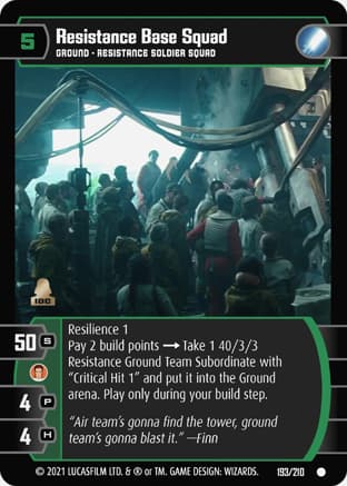Resistance Base Squad