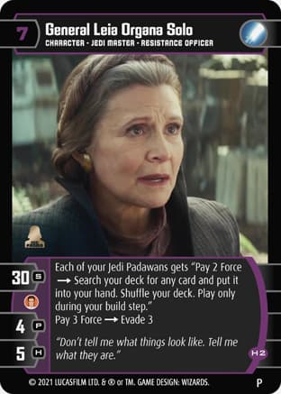 General Leia Organa Solo (H2) (Promo)