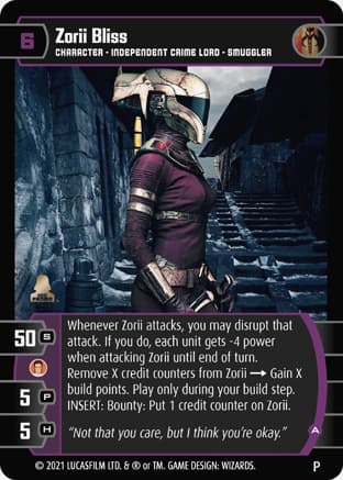 Zorii Bliss (A) (Promo)
