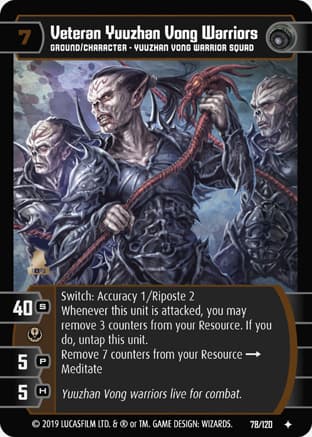 Veteran Yuuzhan Vong Warriors