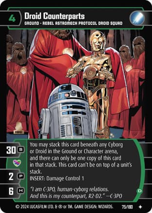 Droid Counterparts (D)