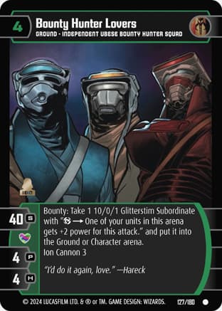 Bounty Hunter Lovers
