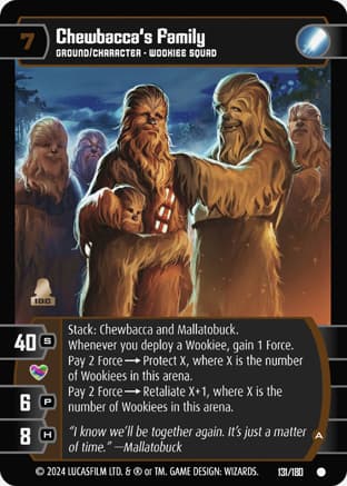 Chewbacca's Family (A)