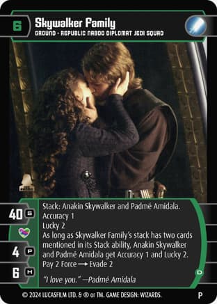 Skywalker Family (D) (Promo)