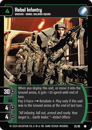 Rebel Infantry