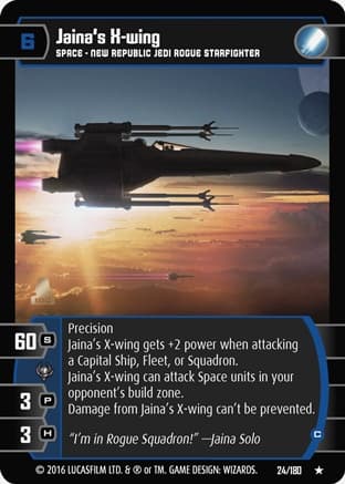 Jaina's X-wing (C)