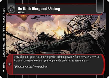 Go with Glory and Victory