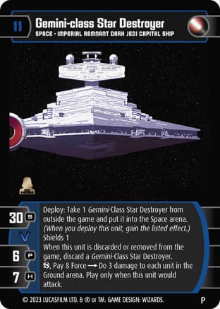 Gemini-class Star Destroyer (Promo)