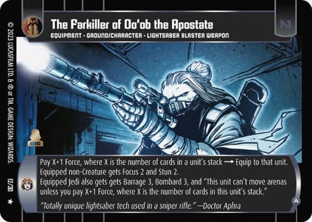 The Farkiller of Oo'ob The Apostate (A)