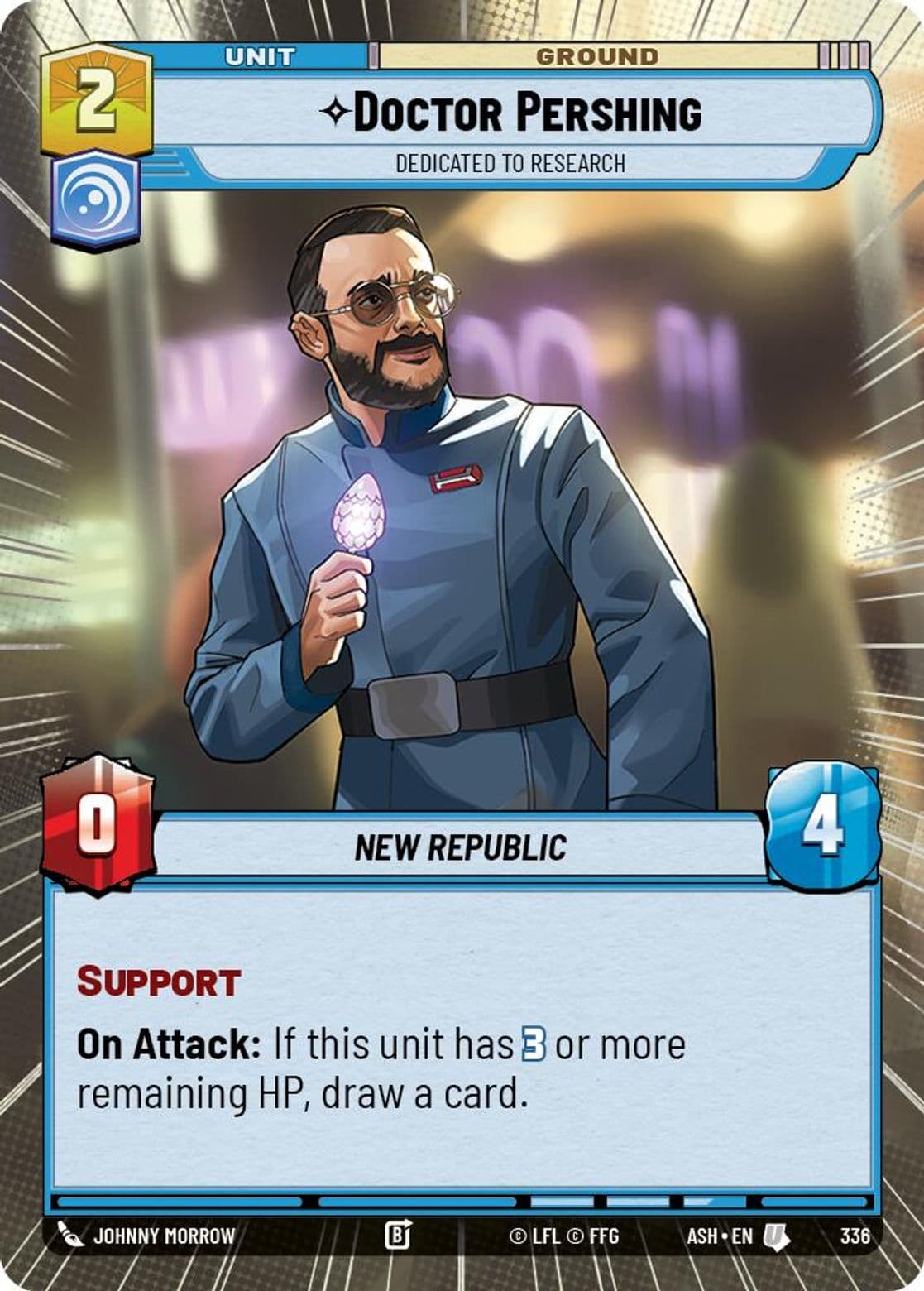 Doctor Pershing - Dedicated to Research