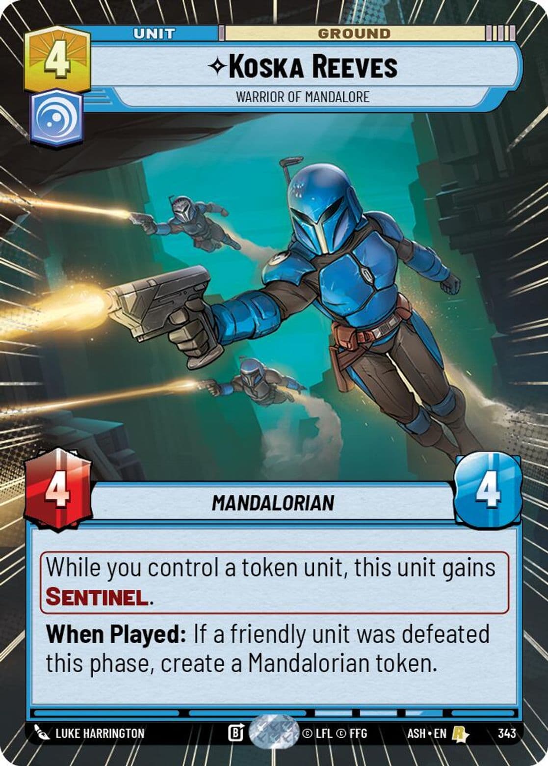 Koska Reeves - Warrior of Mandalore