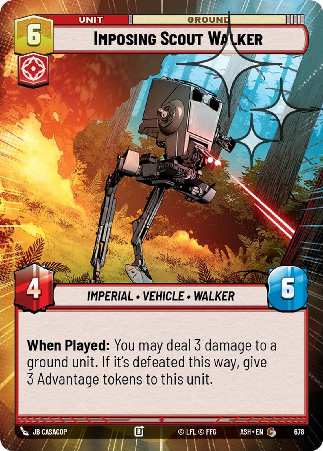Imposing Scout Walker
