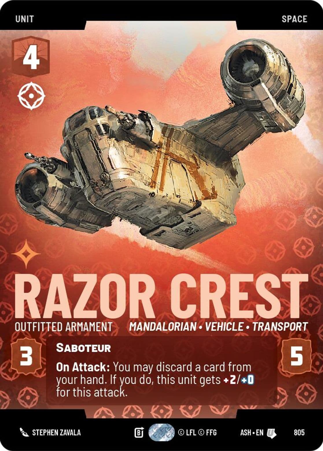 Razor Crest - Outfitted Armament