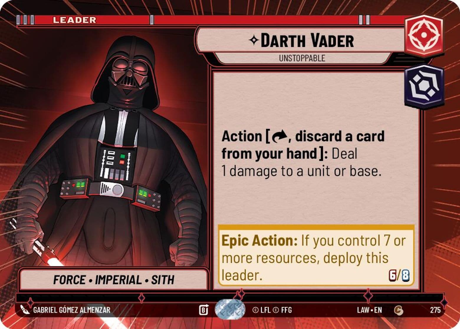 Darth Vader - Unstoppable