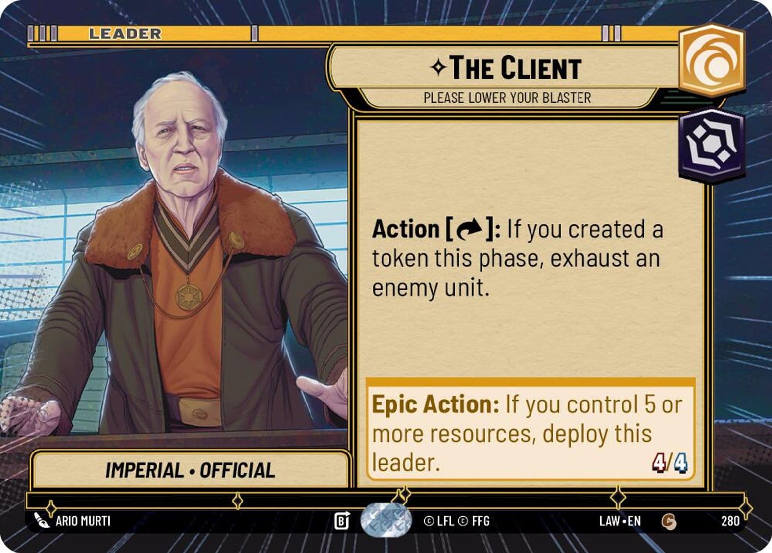 The Client - Please Lower Your Blaster