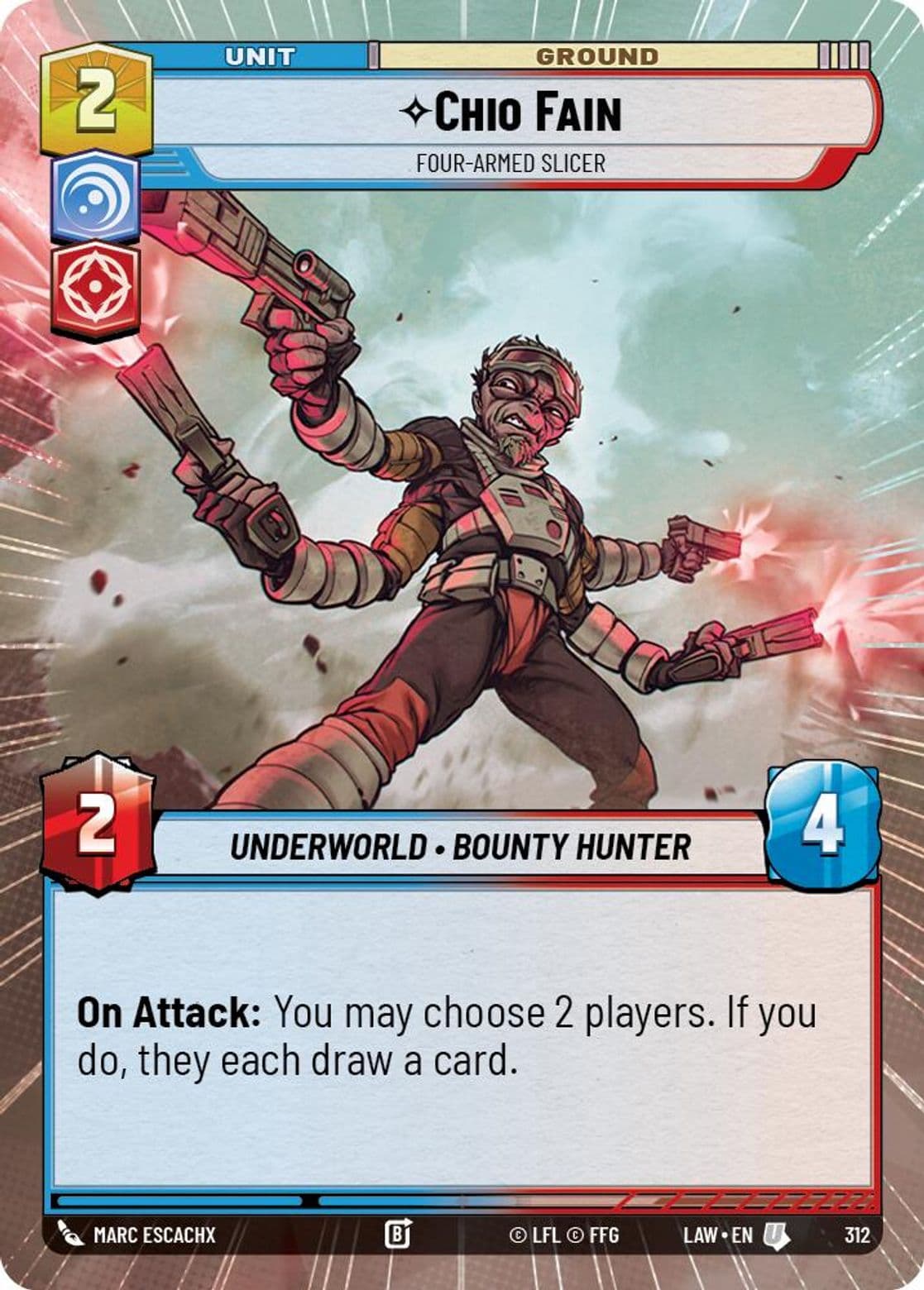 Chio Fain - Four-Armed Slicer